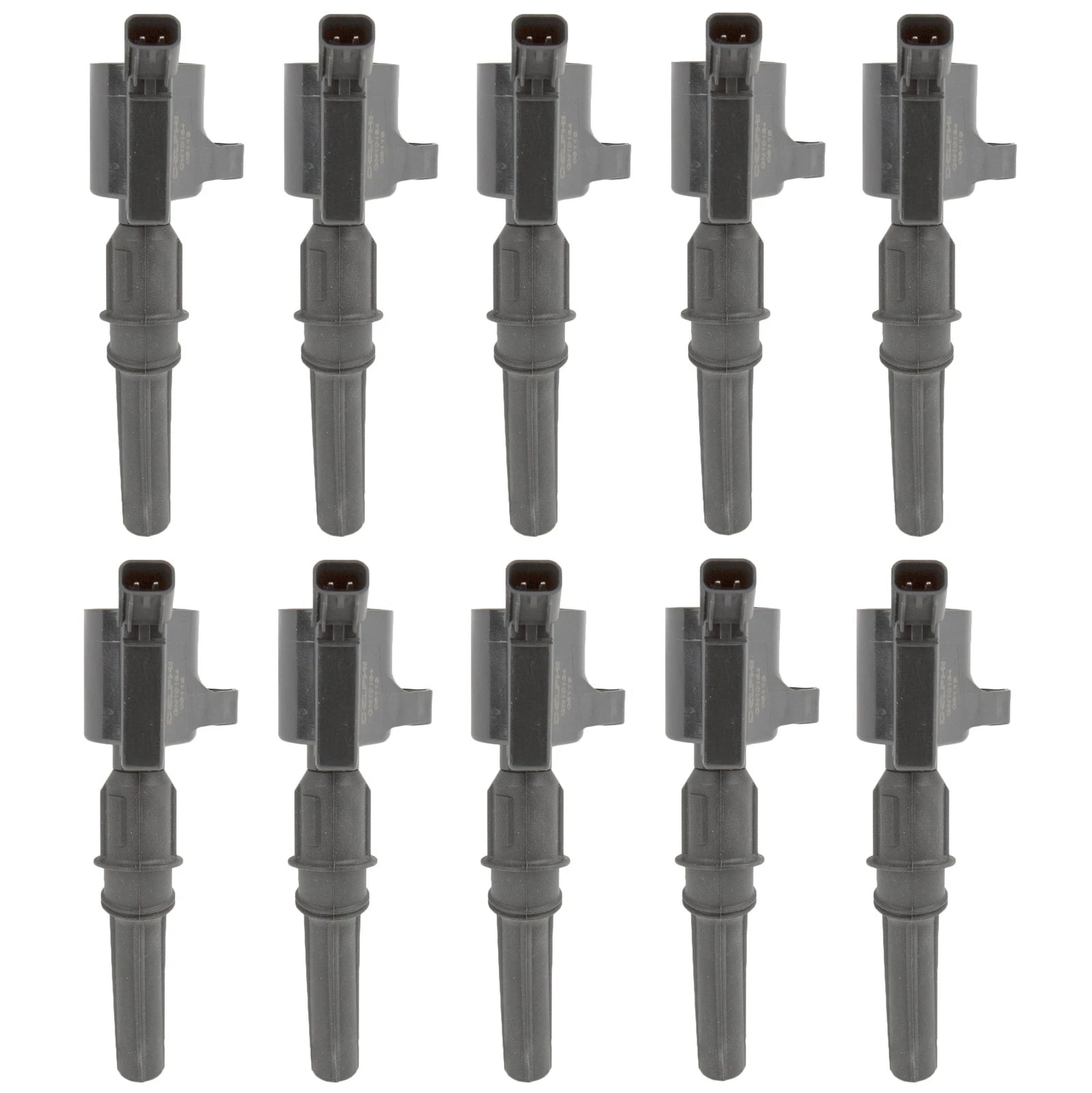Set of 10 Ignition Coils for Ford E-350 E-450 Super Duty (2000–2005)