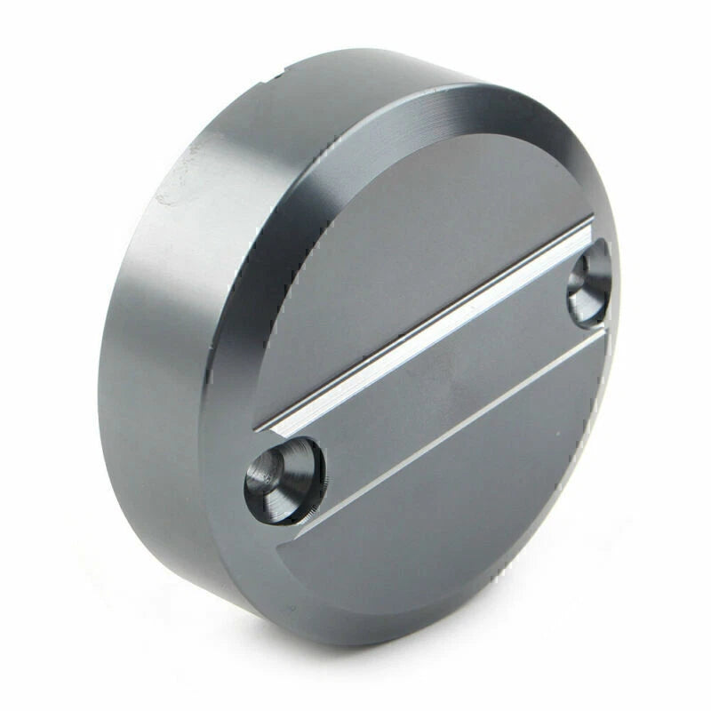 Silver Front Brake Fluid Reservoir Cover for Ducati Panigale Monster Multistrada (2012–2023)