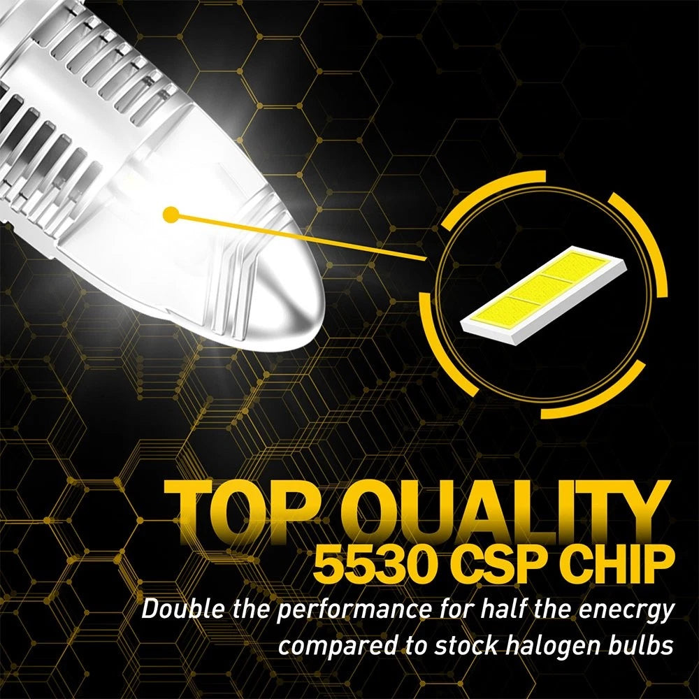 AUXITO H4 9003 LED Headlight Bulbs for
