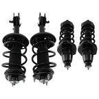 Set of 2 Front + Rear Strut Shocks for Honda Ridgeline (2006–2014)
