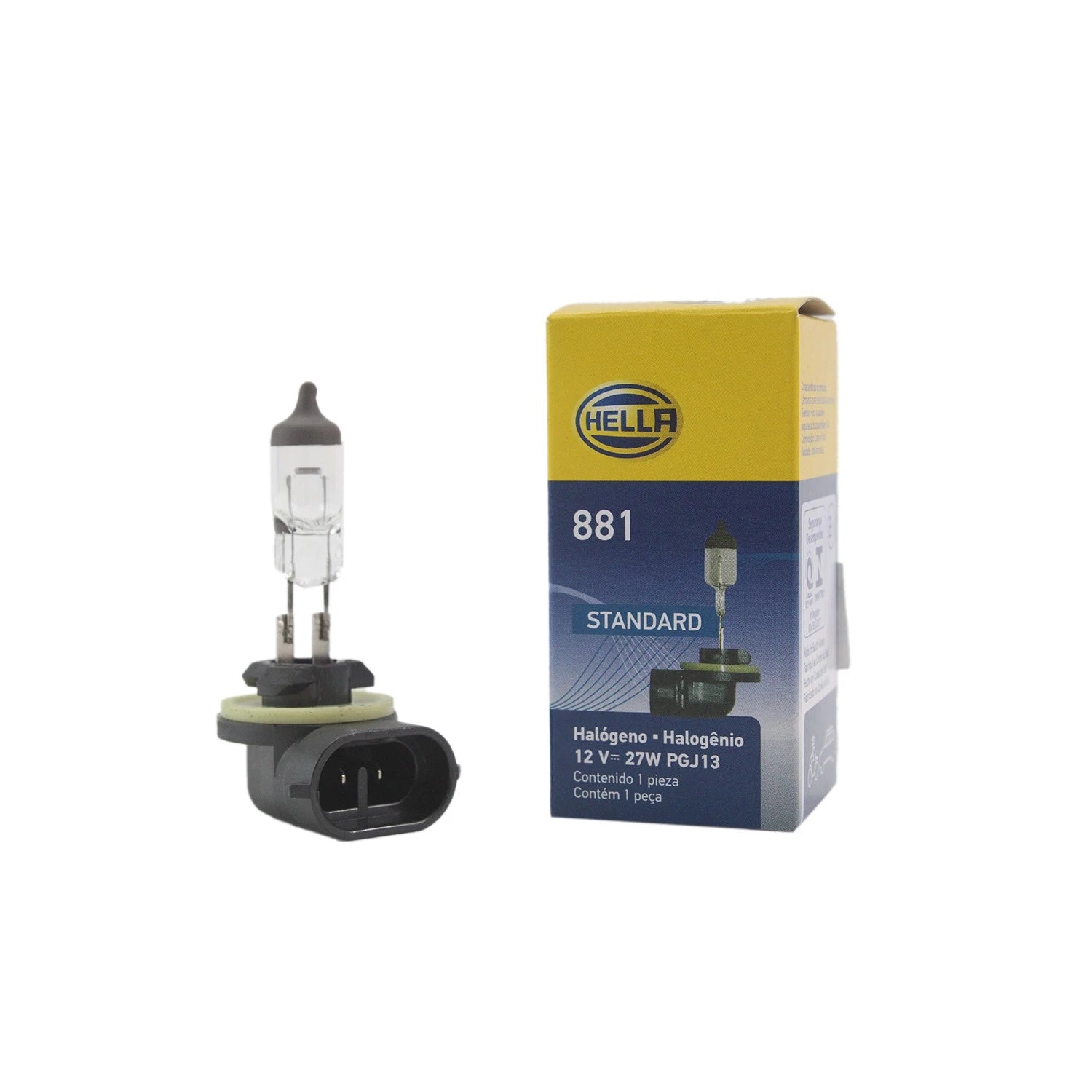 Hella 881 Front Multi-Purpose Light Bulb for Various Vehicles