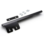 Black JDM License Plate Bracket Relocator for Honda Civic (2016-2021)