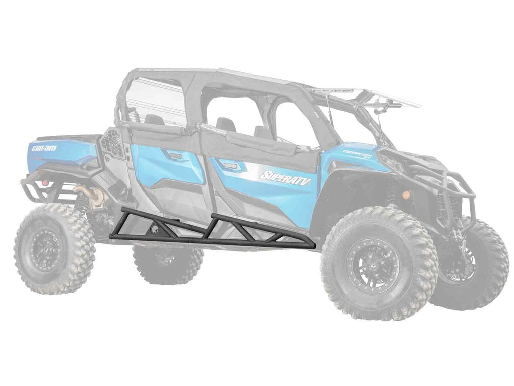 Heavy Duty Nerf Bars for Can-Am Commander MAX 1000 (2021+) - Black