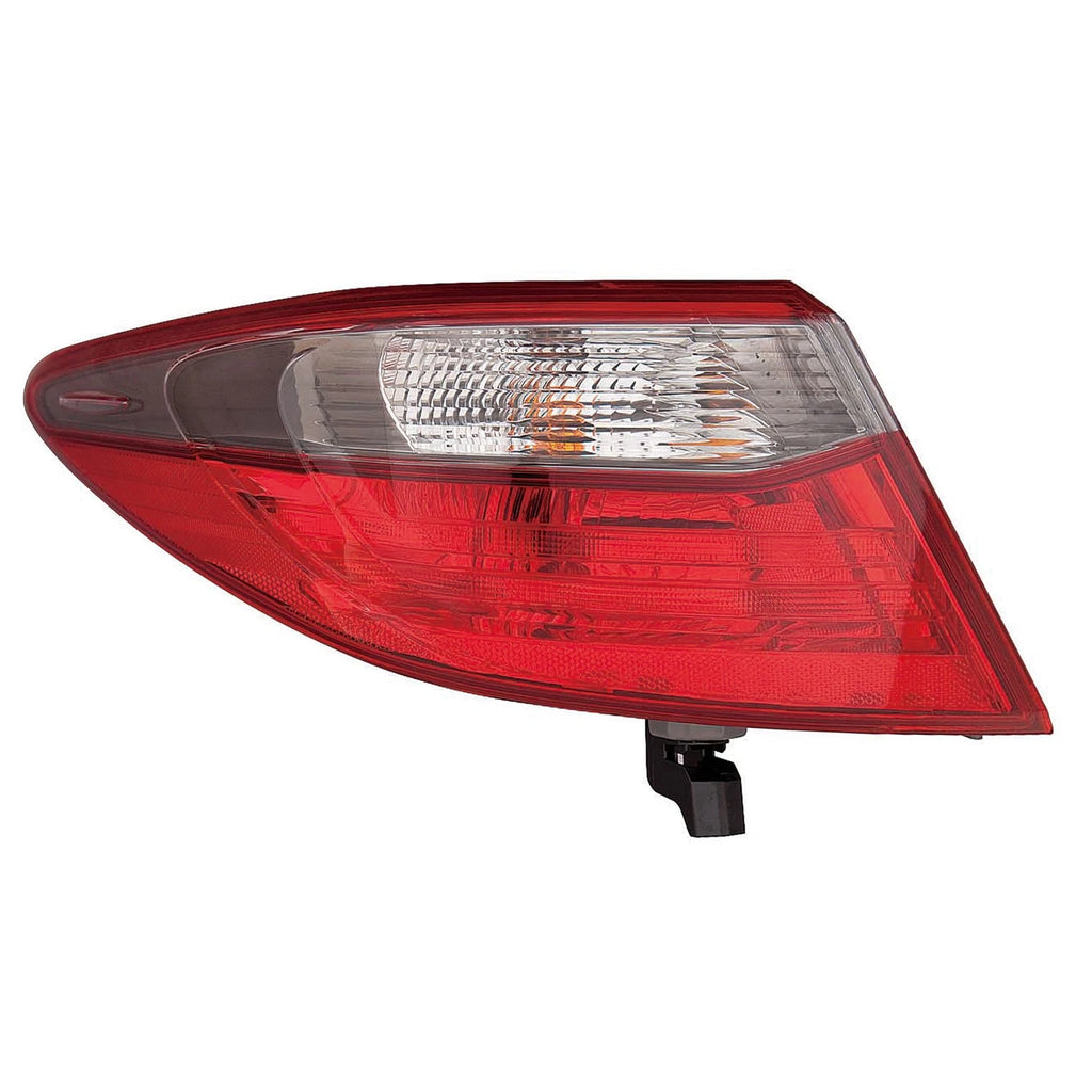 Outer Tail Light Assembly Replacement Driver Side Smoked Lens for Toyota