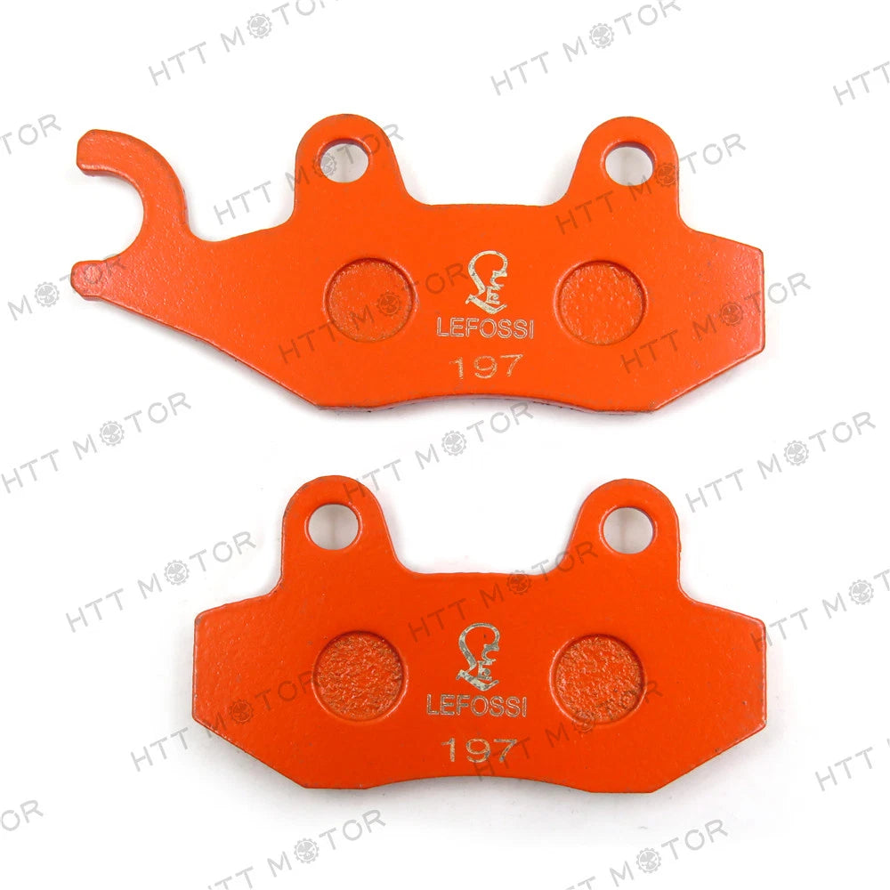 Carbon Ceramic Organic Brake Pads for Honda Kawasaki (FA197)