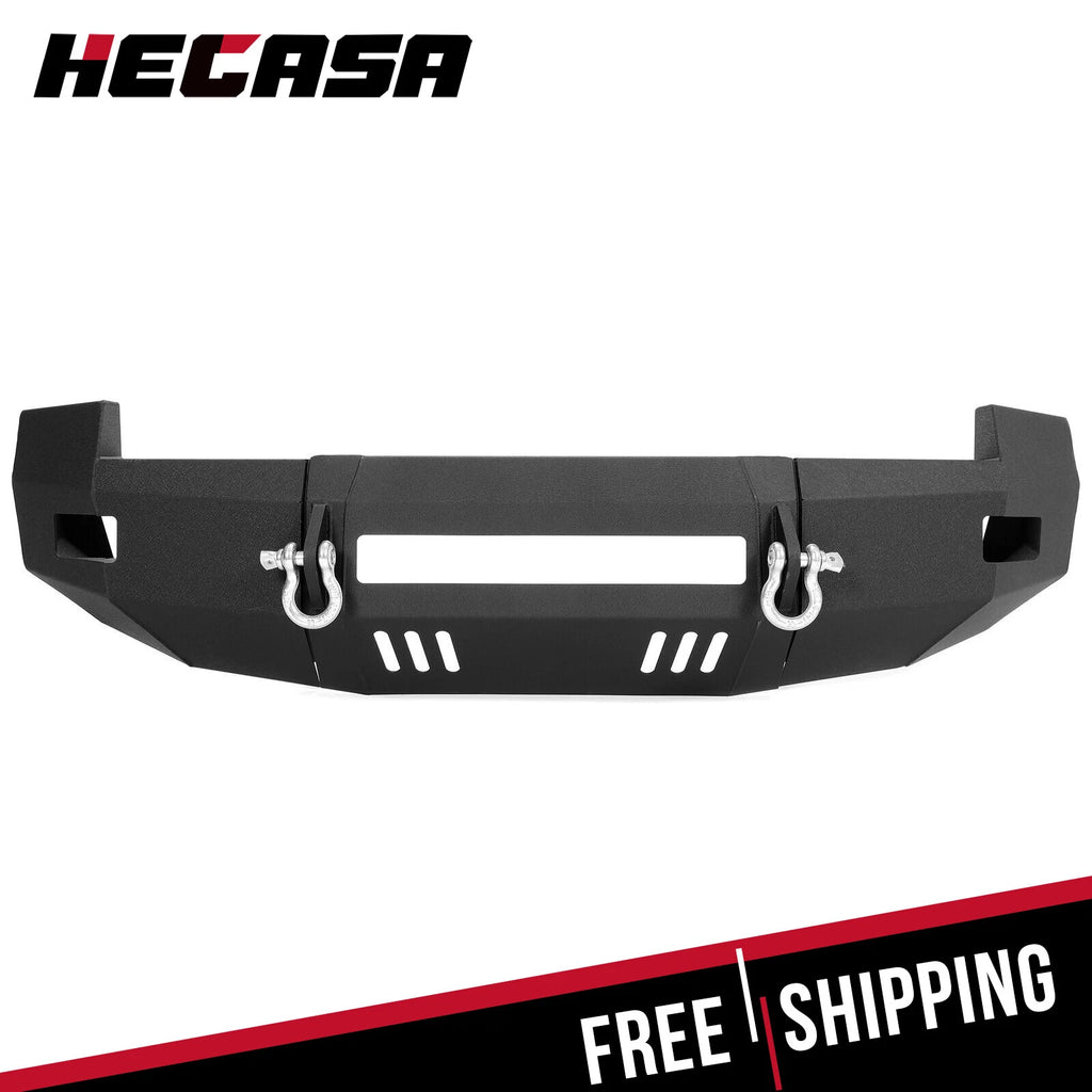 Steel Armor Front Bumper for Chevrolet Silverado 2500 3500 HD (2007-2010)