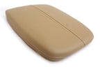 Center Console Lid Armrest Cover for Acura TLX (2015–2020) Beige Synthetic Leather