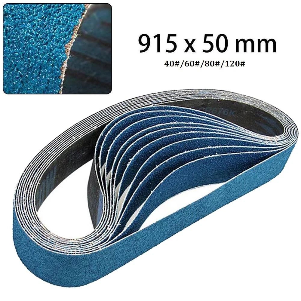 Abrasive Band Sanding Belt for Stainless Steel (915mm, 36x2 Inch)