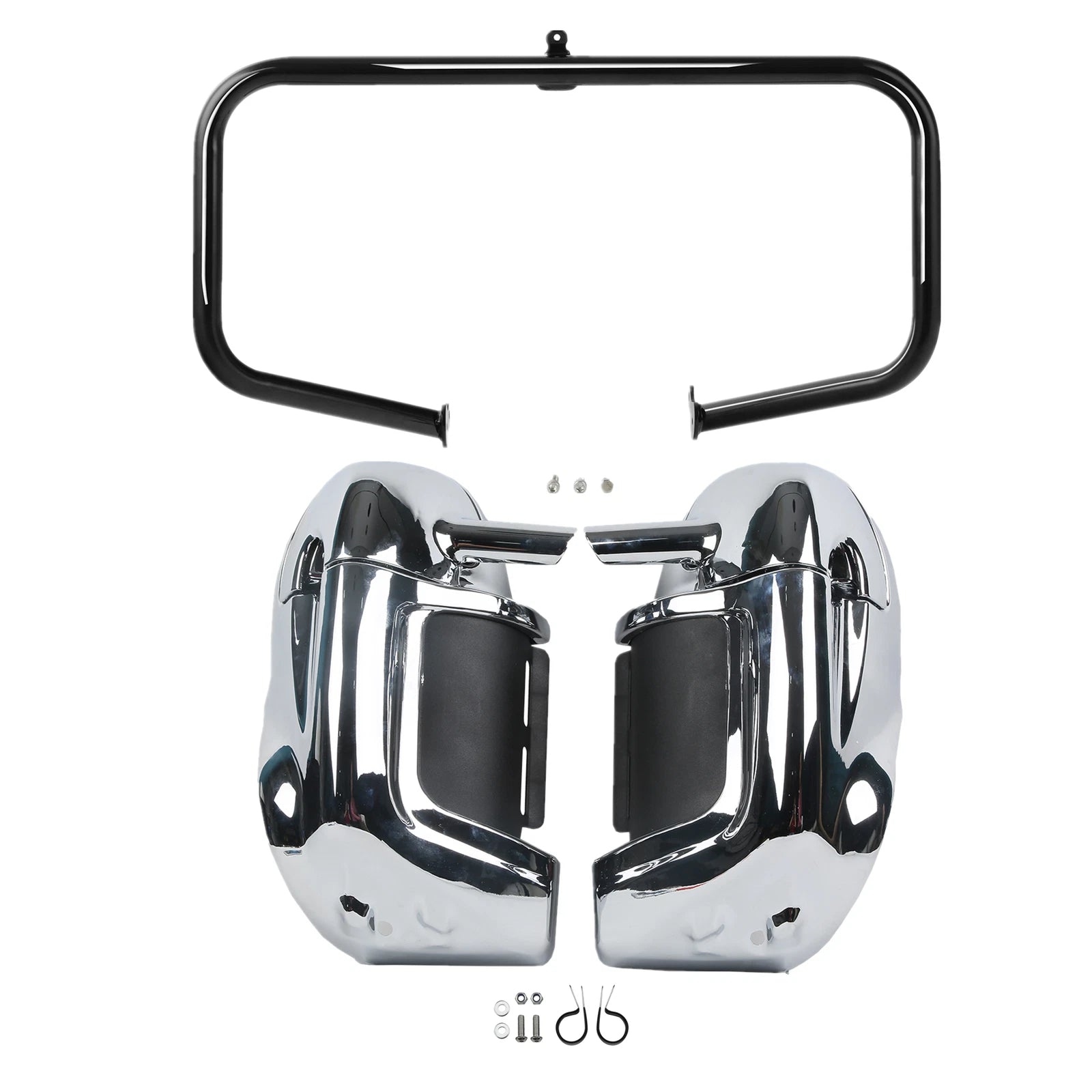 Lower Vented Fairings & Engine Guard Crash Bar for Harley Street Glide (2009–2013)