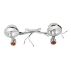Passing Turn Signal Fog Lights for Harley Honda Yamaha Suzuki Cruiser
