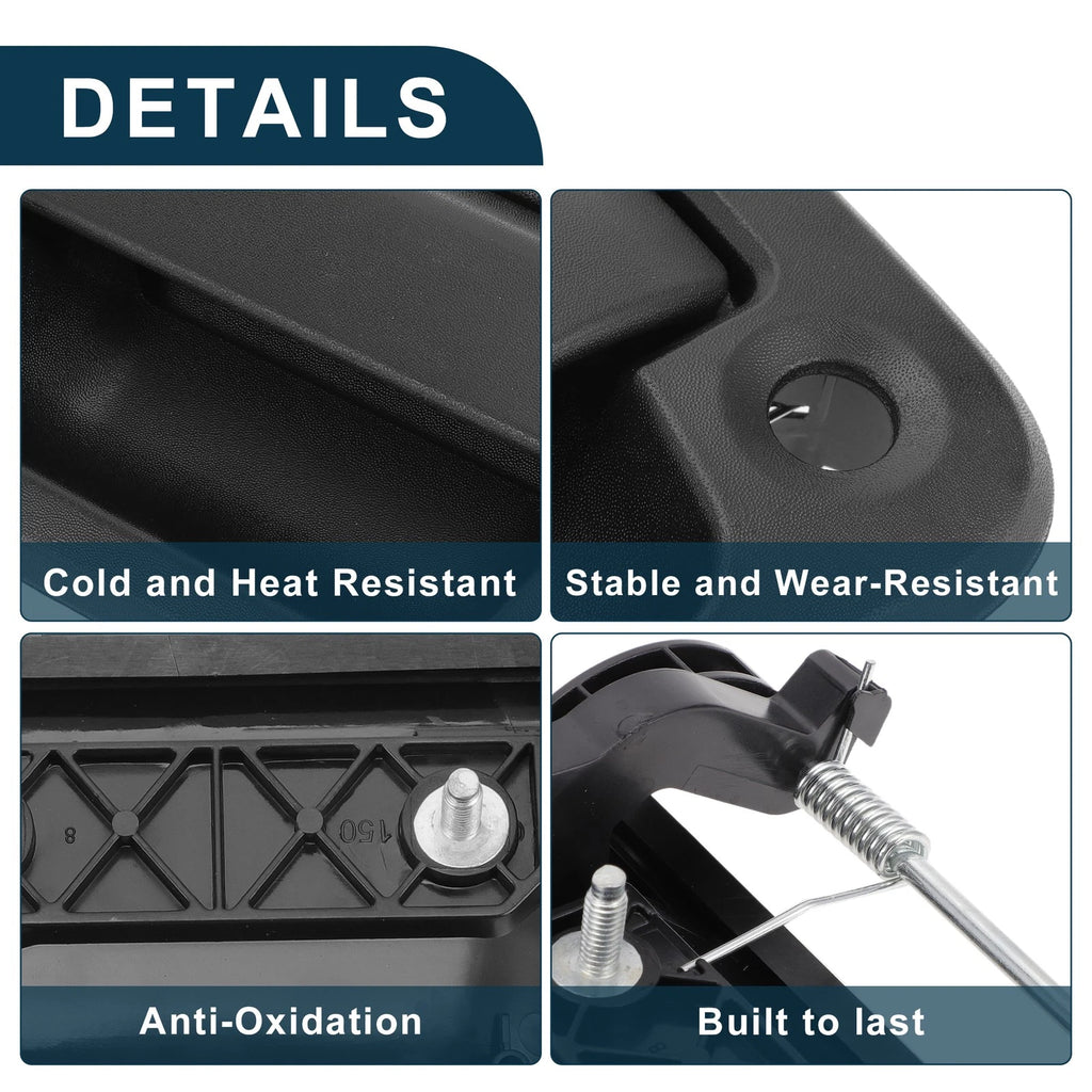 Tailgate Handle Bezel with Key Hole for Ford F-150 F-250 F-350 (1997–2003)