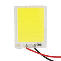 Set of 4 White Light Dome Lamp Bulbs 24SMD COB LED for Universal Vehicles (DC 12V)