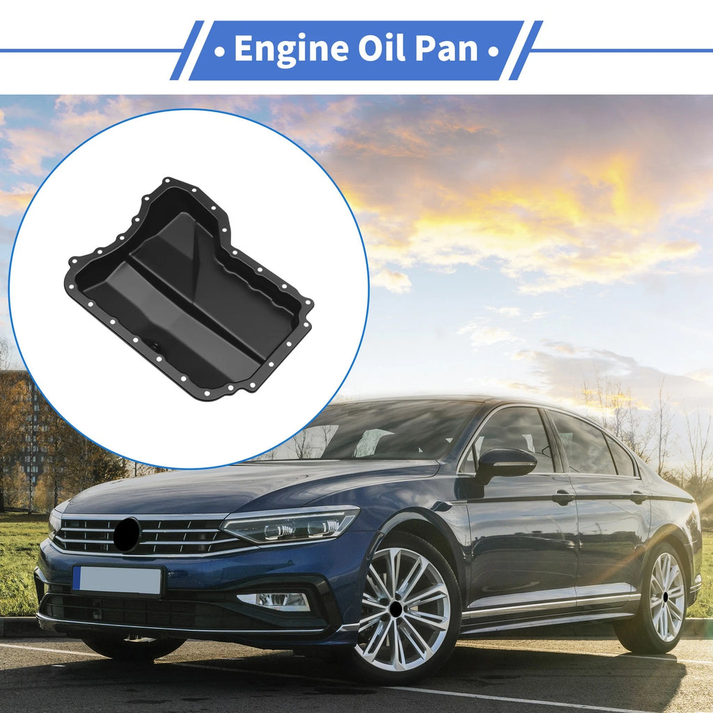 1 Pc Engine Oil Pan No.07K103600A for Volkswagen Jetta (2005–2014) 2.5L