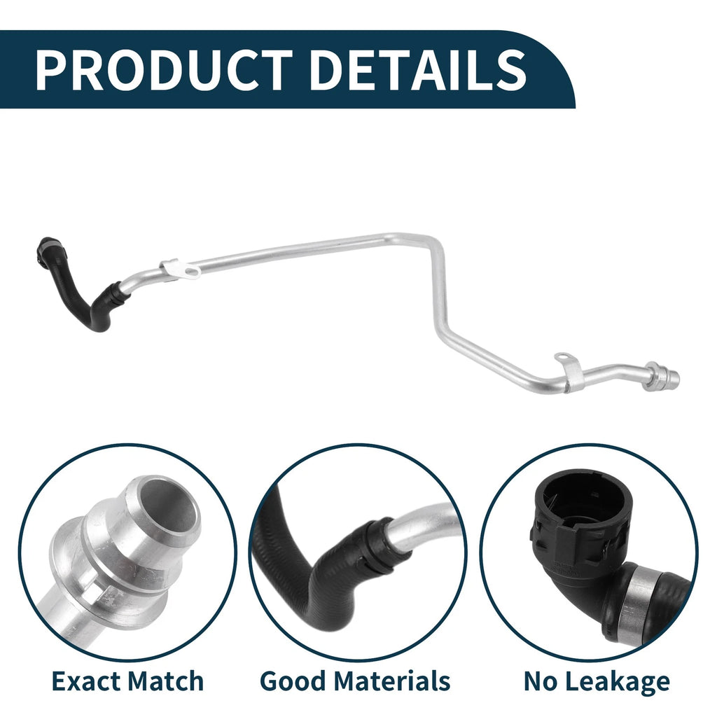 Radiator Hose No. 17127561686 for BMW X5 (2007–2010) Cooling Hose