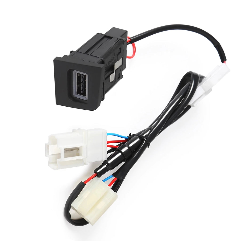 USB-A QC3.0 Charger Switch Button Socket for Volkswagen Passat CC (2011)