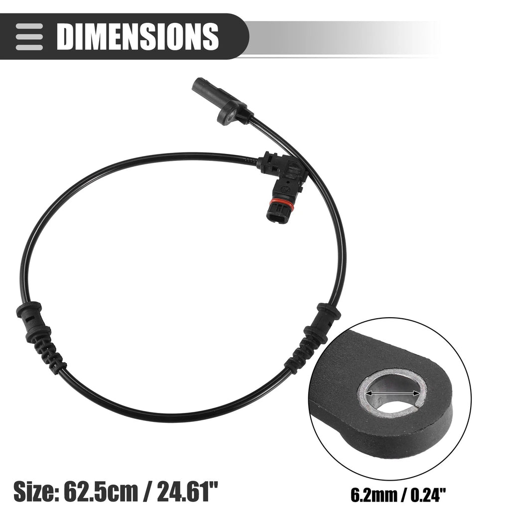 ABS Wheel Speed Sensor Set for Mercedes-Benz 