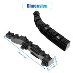 1 Pair Front Bumper Mounting Support Bracket for Honda Accord (2008–2012)