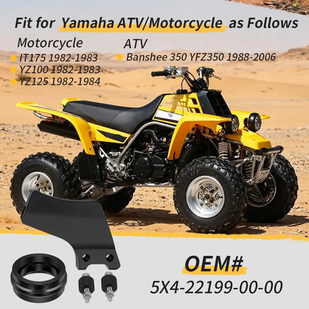 Chain Support Guide Kit for Yamaha IT175 YZ100 YZ125 YFZ350 (1975–1985) 2GU-22151-10-00