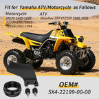 Chain Support Guide Kit for Yamaha IT175 YZ100 YZ125 YFZ350 (1975–1985) 2GU-22151-10-00