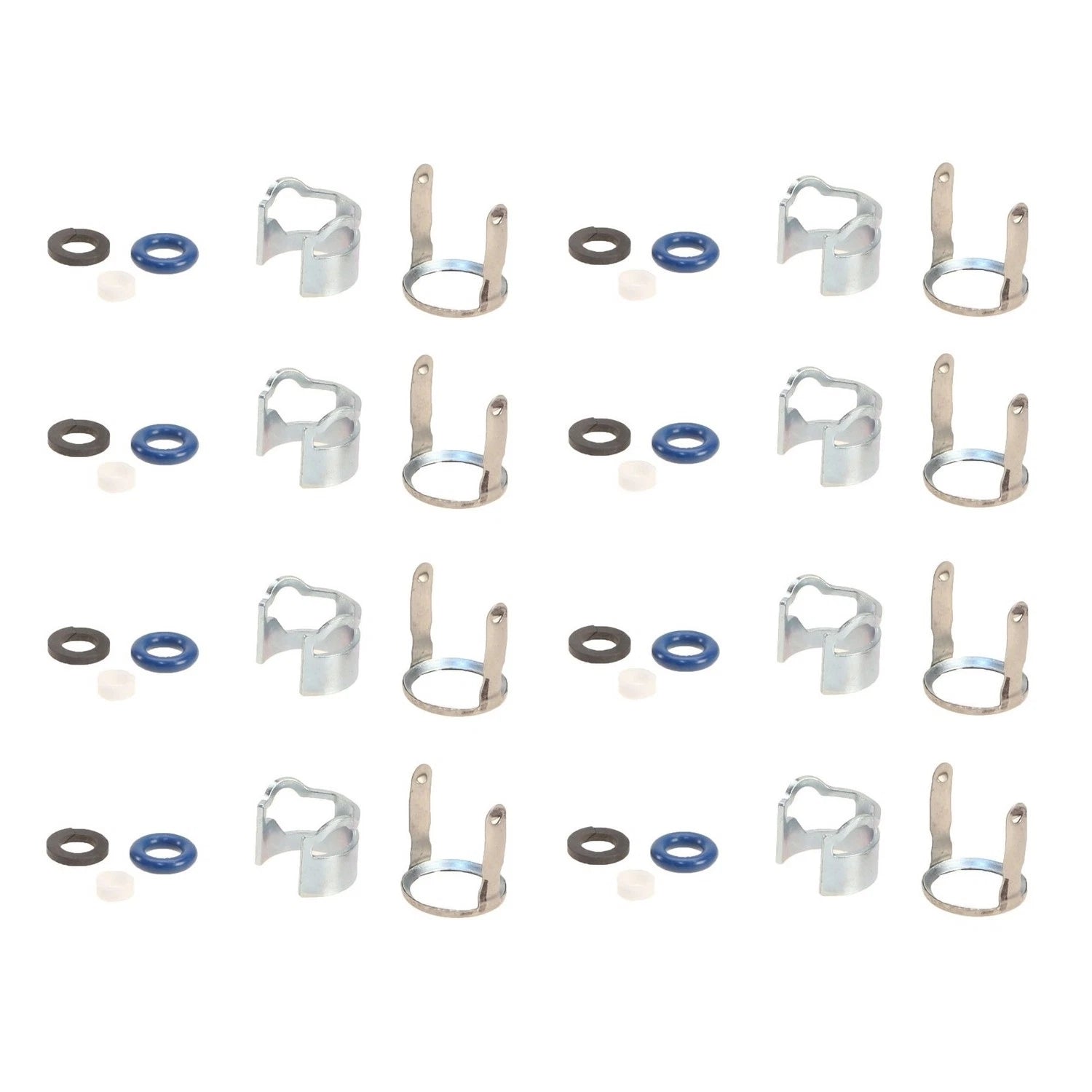 8pc Fuel Injector O-Ring Kit for Audi A8 Q7 S5 Touareg (DOHC Gas)