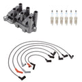 Set of 6 Denso Ignition Coil Wires & Bosch Platinum Spark Plugs for Ranger 3.0 V6