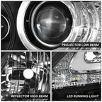 Driver Side LED DRL Projector Headlight for Lexus ES300H/ES350 (2013–2015)