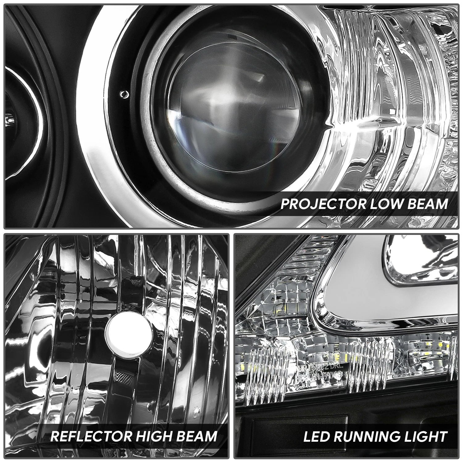 Driver Side LED DRL Projector Headlight for Lexus ES300H/ES350 (2013–2015)