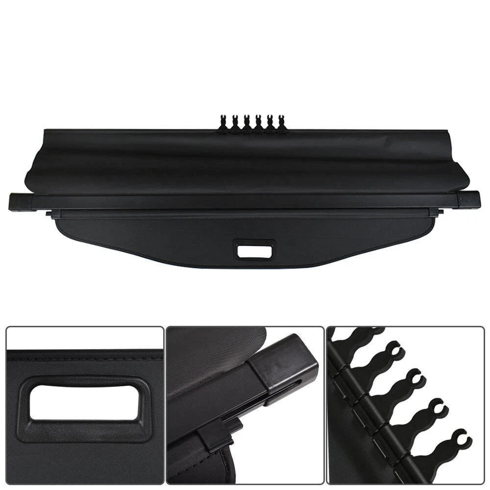 Cargo Cover for Chevrolet Equinox (2010-2017) Black Rear Trunk Security