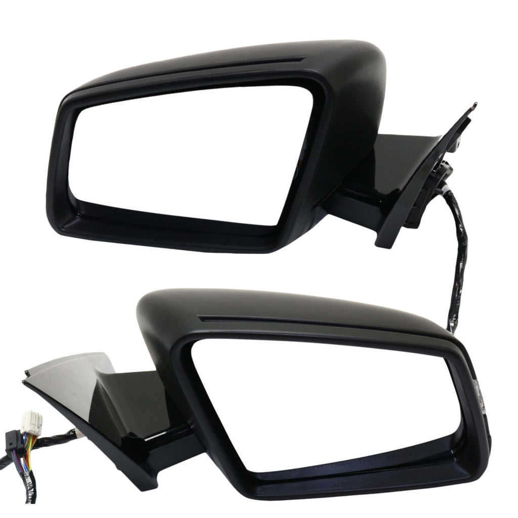 Set of 2 Power Heated Mirrors for Mercedes Benz S550 (2010–2011)