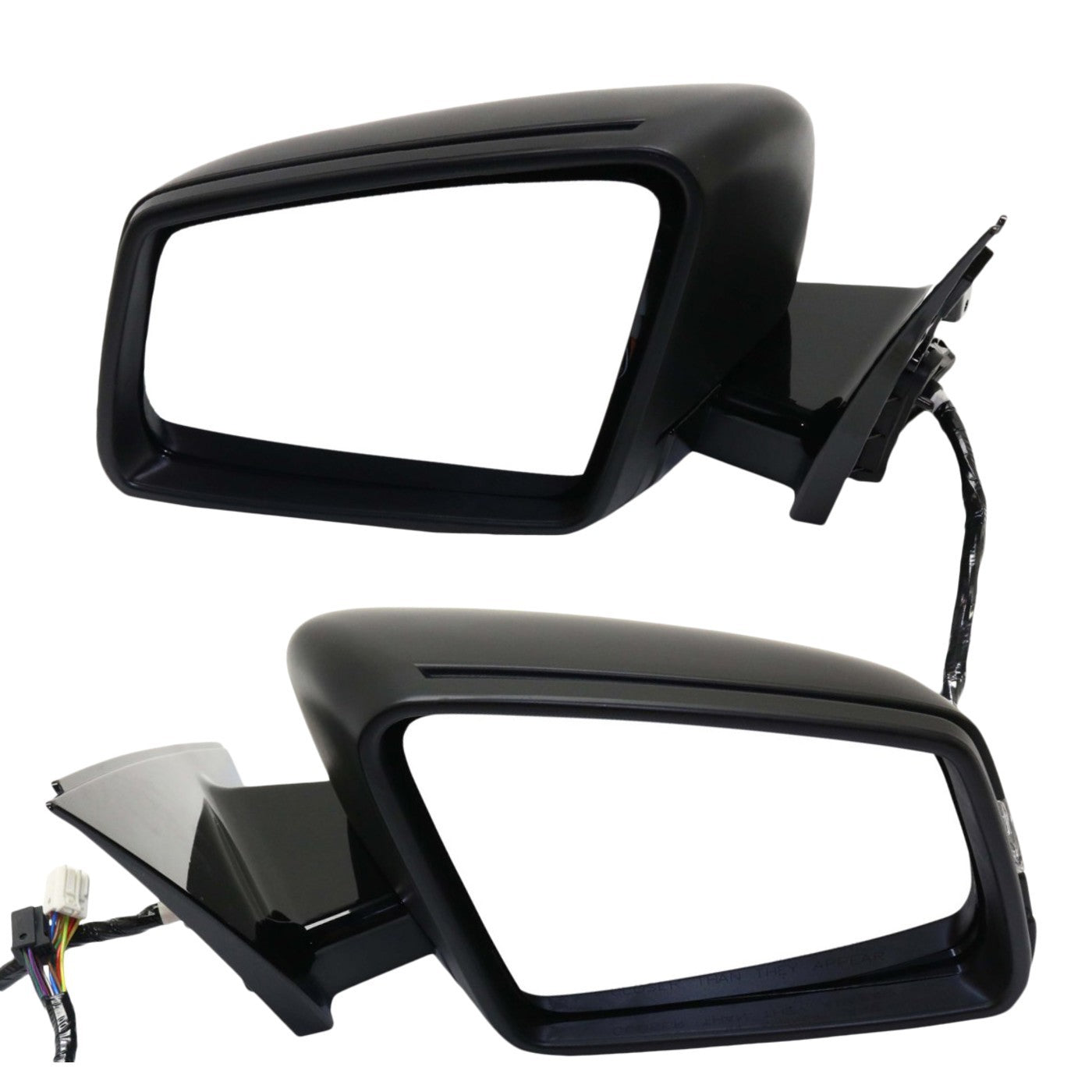 Set of 2 Power Heated Mirrors for Mercedes Benz S550 (2010–2011)
