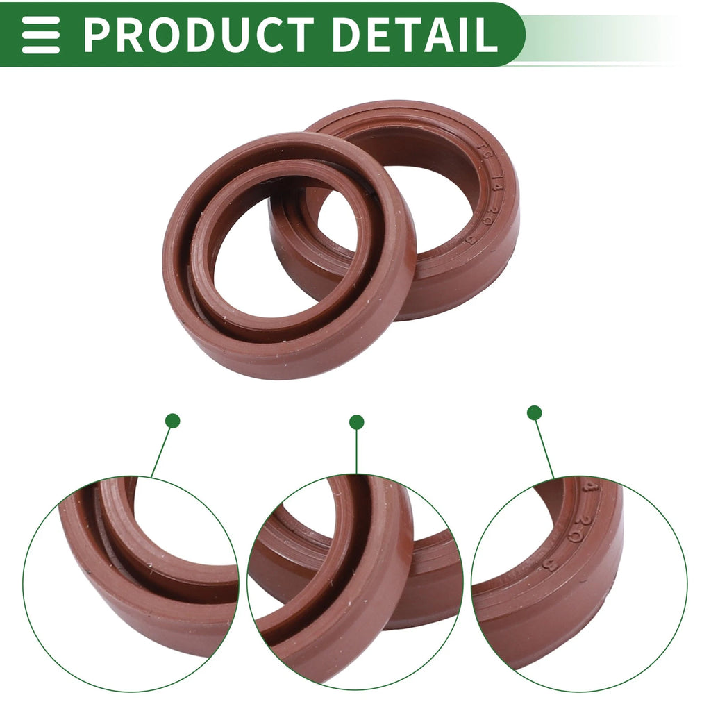 Set of 5 Oil Seal Rotary Shaft Seal 14x20x5mm for Various Models