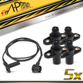 Set of 4 Camshaft & 1 Crankshaft Position Sensors for Benz W124 (1990–1995)