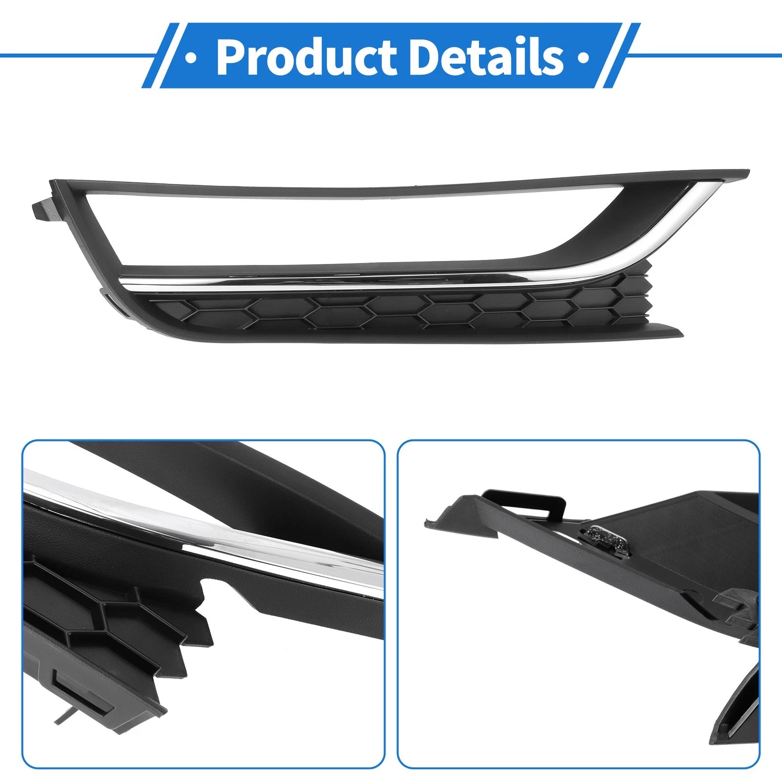 Fog Light Grill for Volkswagen Passat (2012–2015) No. 561853666A