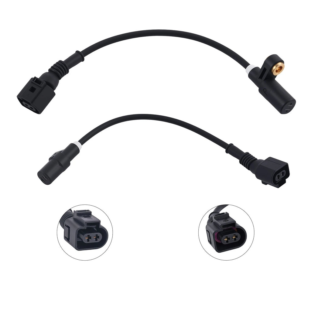 2X Rear ABS Sensor for Skoda Octavia I Combi (2001–2010) 1J0927807D