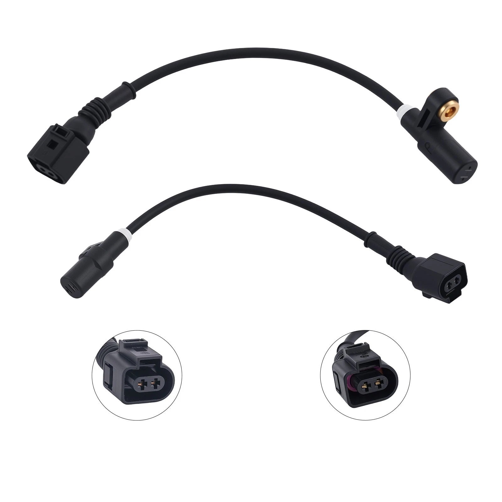 2X Rear ABS Sensor for Skoda Octavia I Combi (2001–2010) 1J0927807D