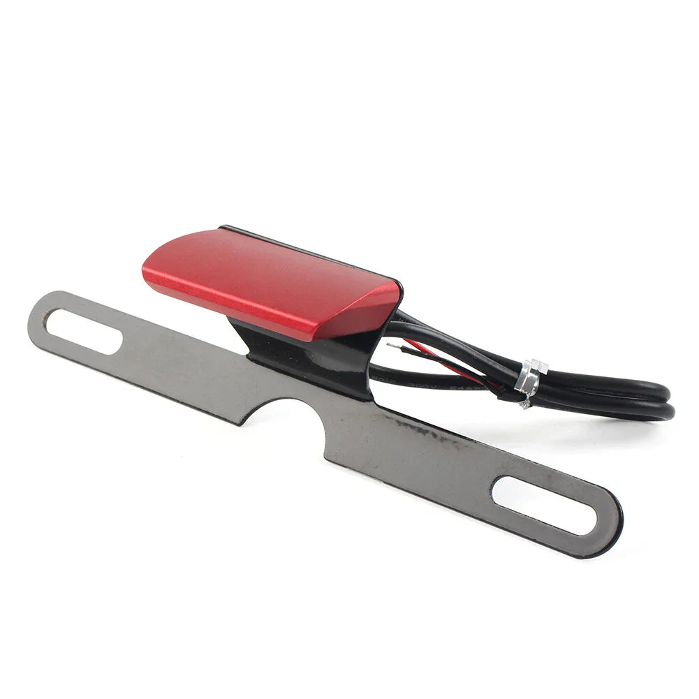 LED Brake Tail Light License Plate Mount Holder Bracket for Motorcycle