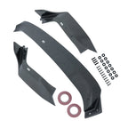 3 Piece Front Bumper Lip for Honda Civic Type-R FL5 (2023–2025) Carbon Fiber