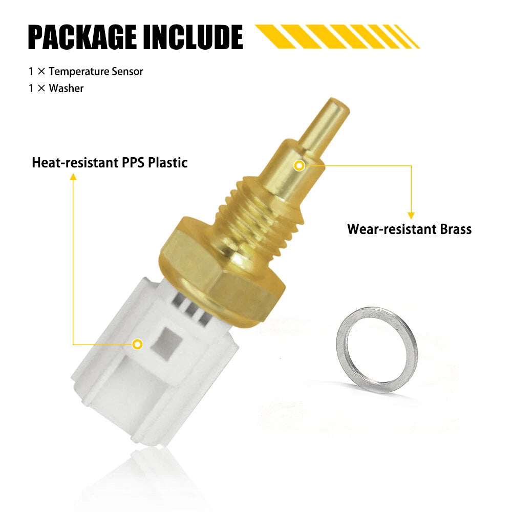 Coolant Temperature Sensor for Toyota Camry Highlander Sienna FJ Cruiser (2002-2014)