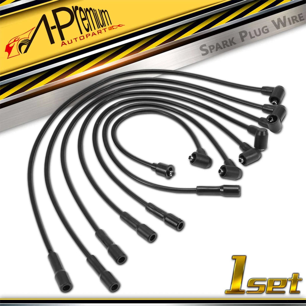 7x Spark Plug Wire Set for Jeep CJ5 CJ6 DJ5 Commando (1966–1986)