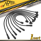7x Spark Plug Wire Set for Jeep CJ5 CJ6 DJ5 Commando (1966–1986)