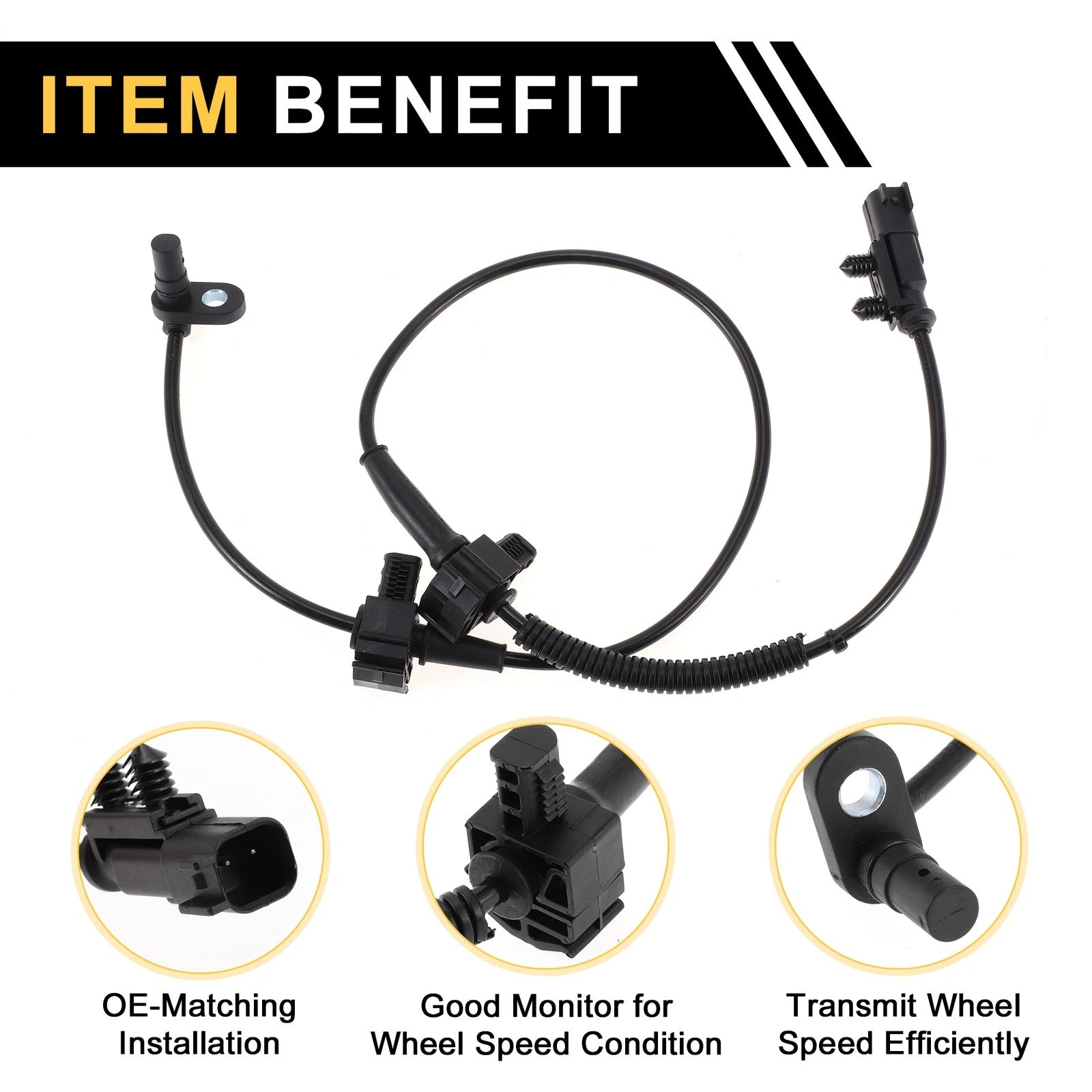 ABS Wheel Speed Sensor No. 22775301 for Chevrolet Silverado 1500 (2014–2019)