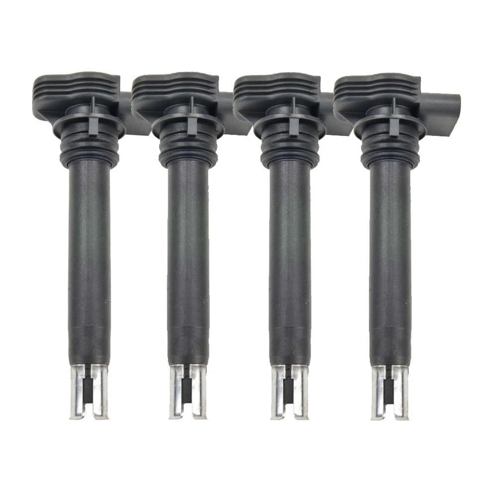 Set of 4 Ignition Coils for Audi Volkswagen 2.0L L4