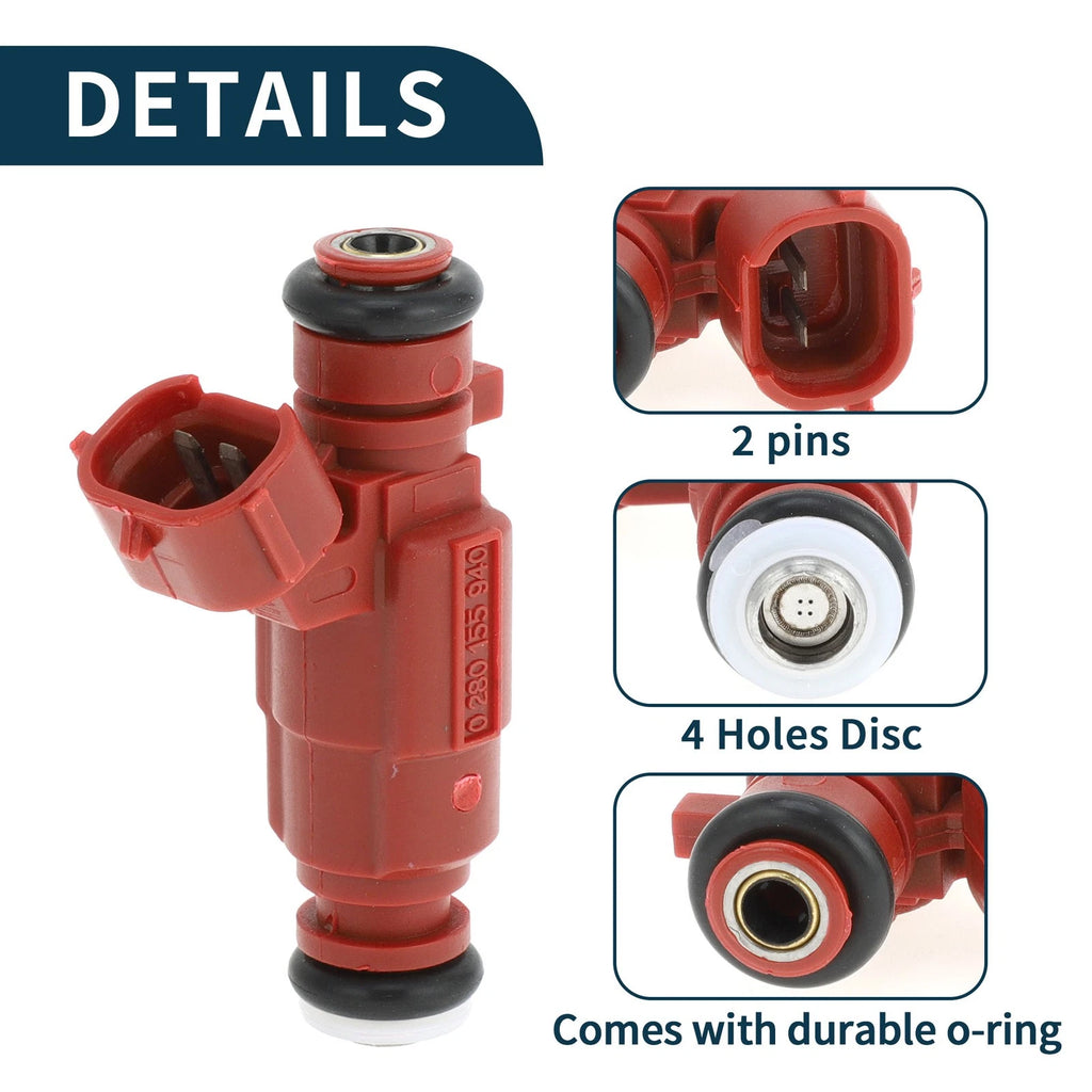 Fuel Injector No. 166009F600 for Nissan Primera 1.6 1.8 16V (1996–2001)
