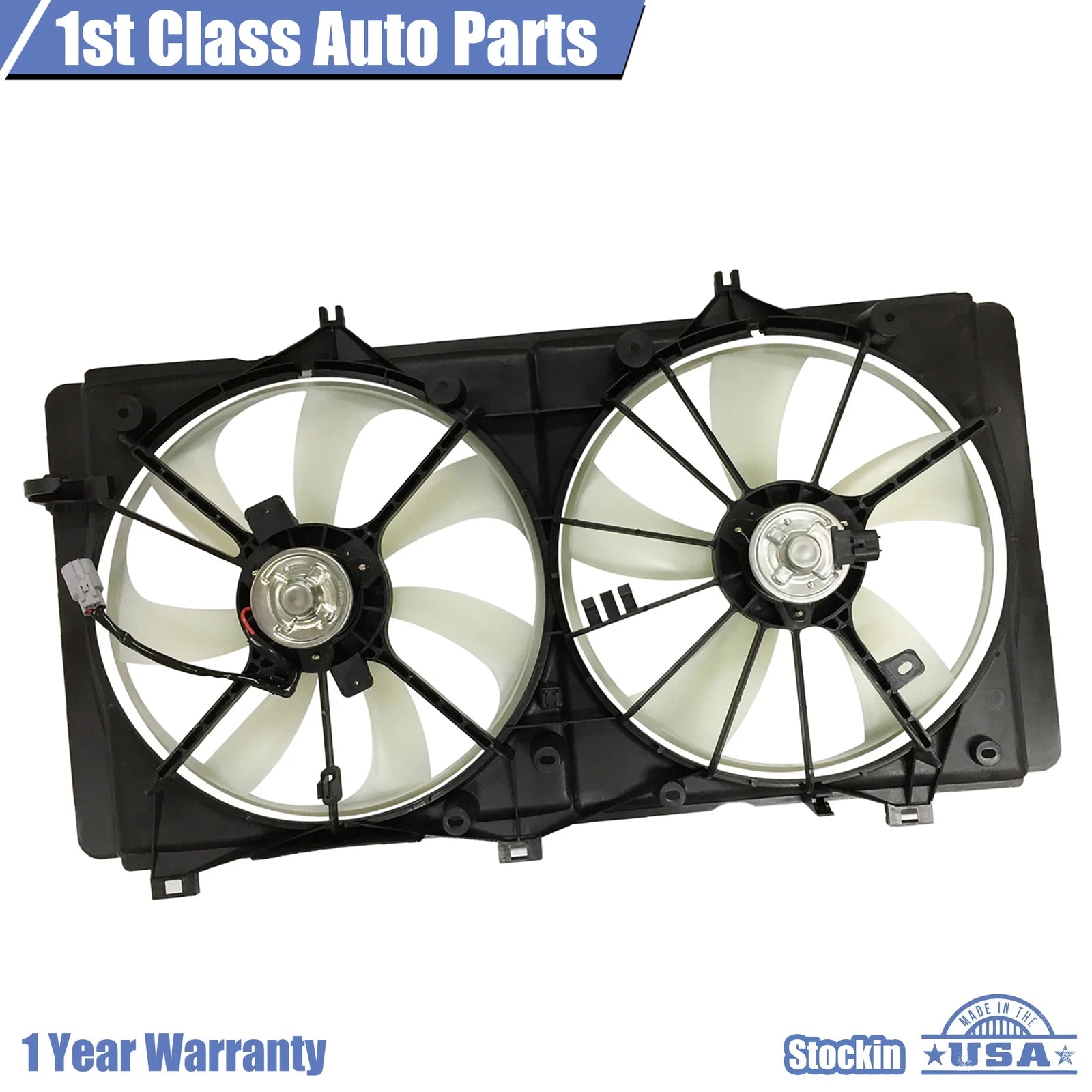 Radiator Cooling Fan Assembly for Toyota Camry Venza (2007–2017)