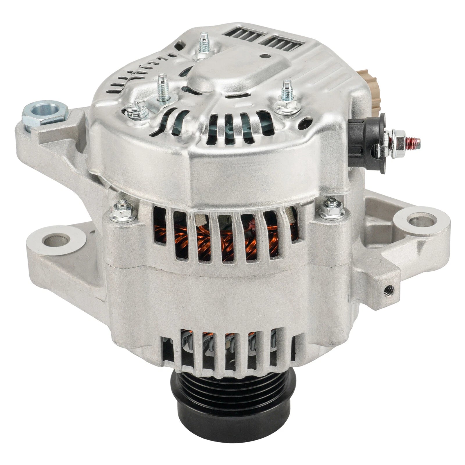 Alternator for Toyota Tacoma (2007–2016) 2.7L 80A 12V CW 7-Groove Decoupler Pulley