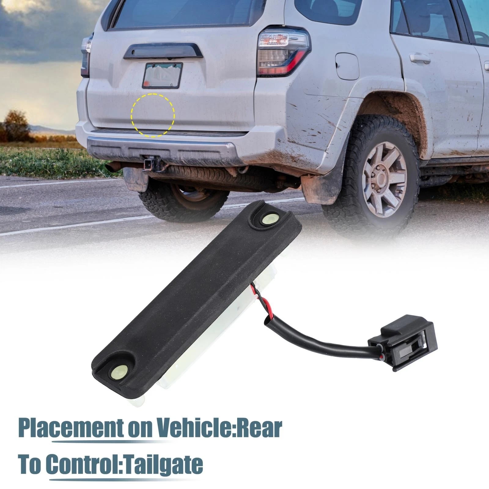 Rear Liftgate Release Switch 901-725, 84840-35010 for Toyota 4Runner (2003–2019)