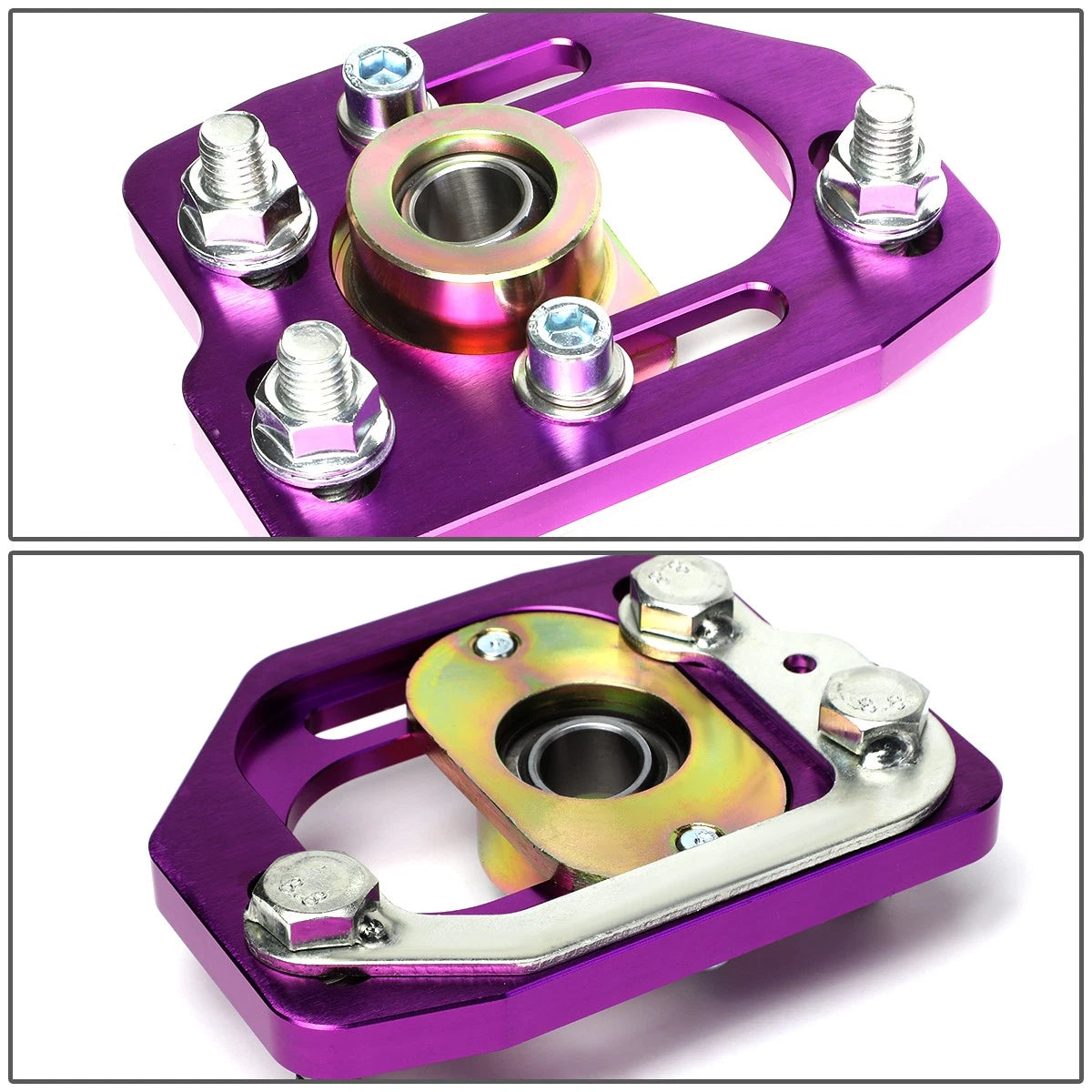 Adjustable Camber Caster Plates for Ford Mustang (1990–1993) +/-3.0 +/-2.0