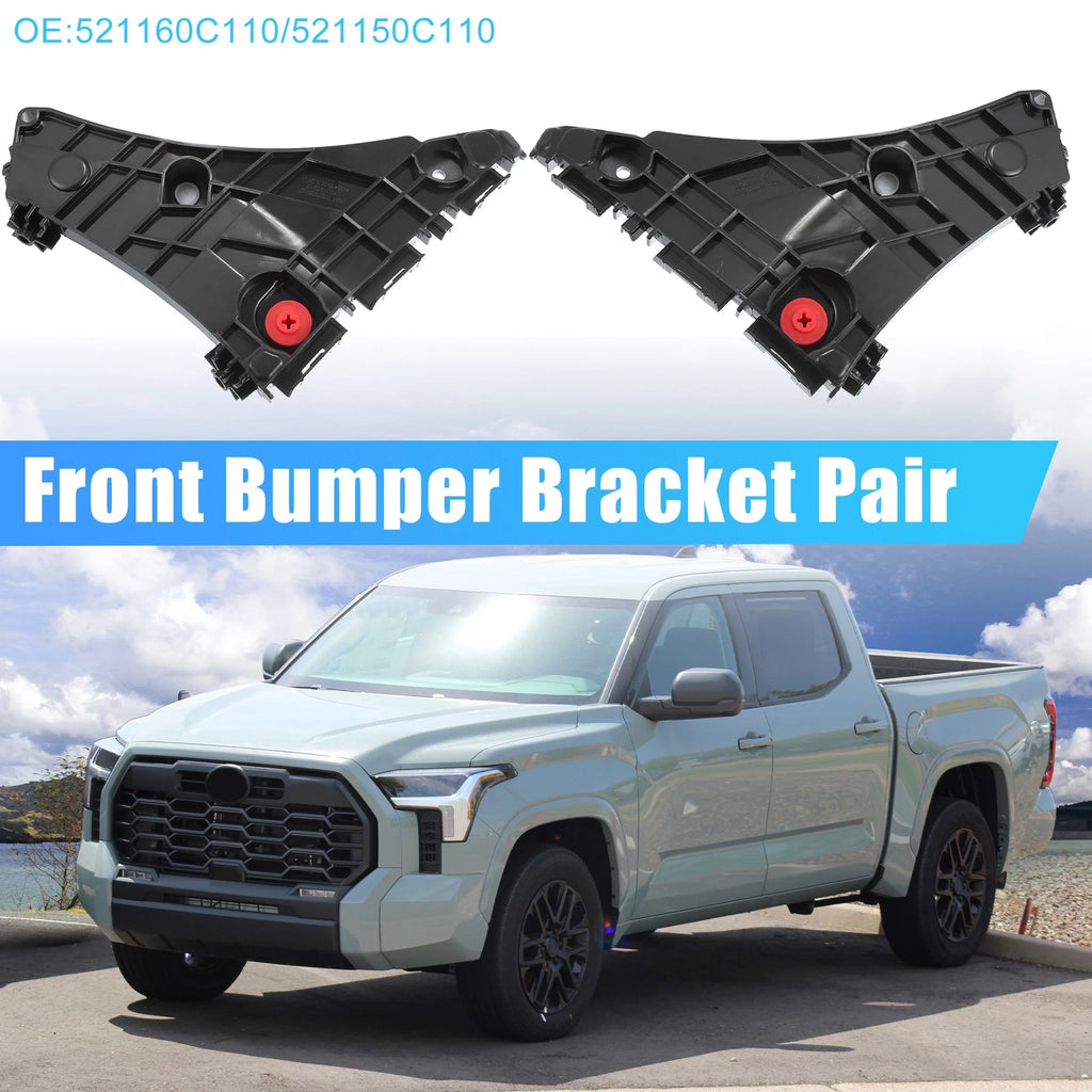 Front Bumper Bracket Retainer Spacer Mounting Support for Toyota Tundra (2007–2021)