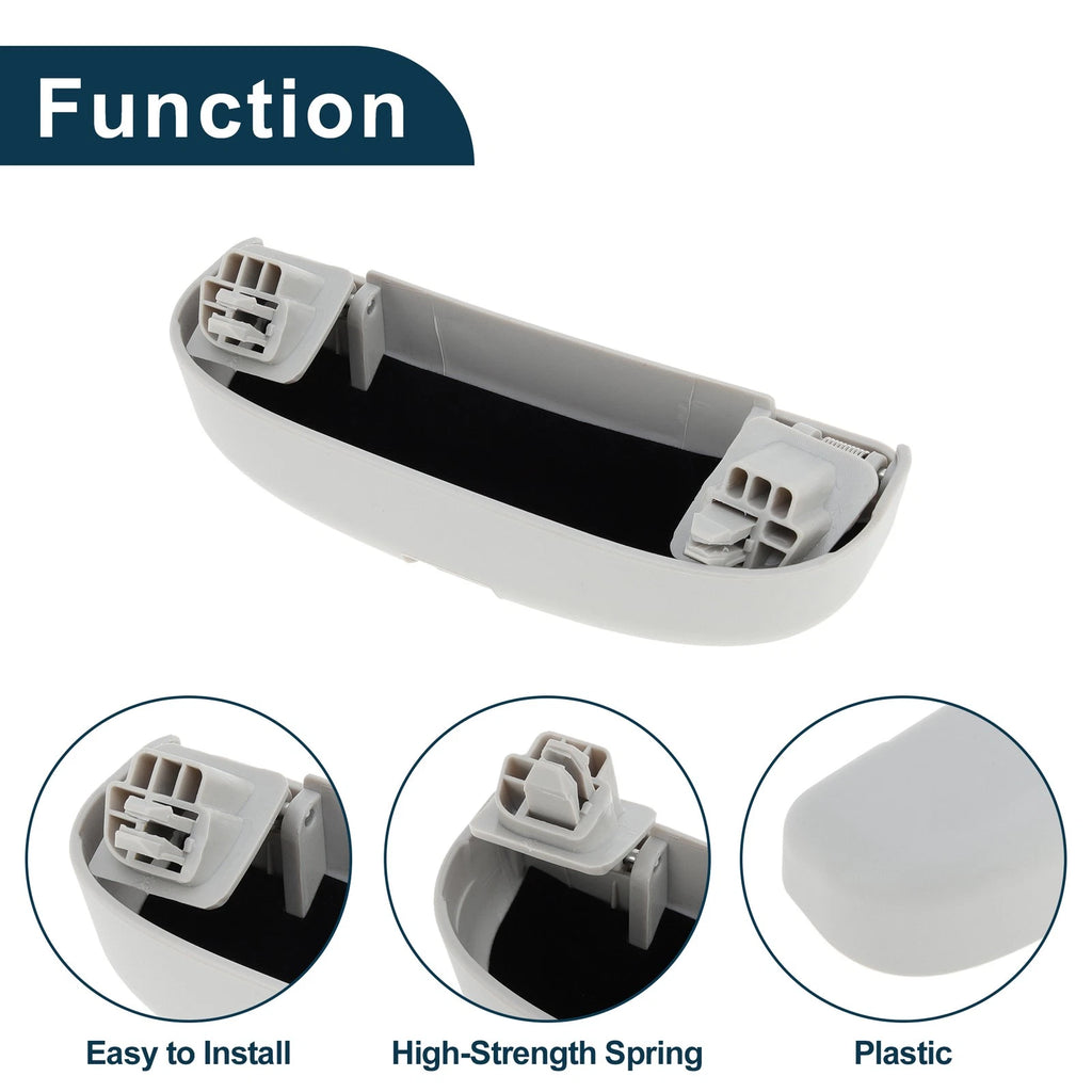 Sunglasses Case for Volkswagen Touran (2003–2015) Eyeglasses Holder White