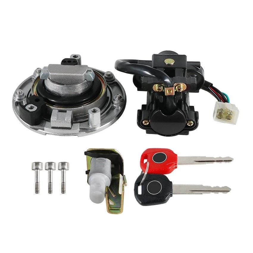 Ignition Key Switch Lock Set for Honda CBR900RR VTR1000F CBR1100XX (1992–2007)